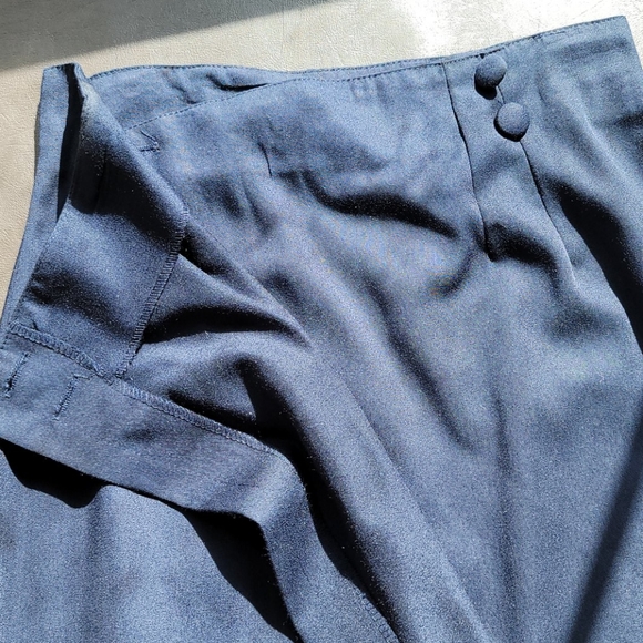 🔥 2/$15 Navy Blue Wrap Skirt - Picture 5 of 6